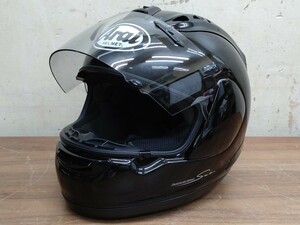 Arai アライ フルフェイス RX-7 RR5 ブラック 57.58cm 右キズ有り