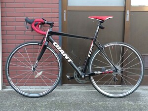 GIANT ジャイアント ロードバイク TCR アライアンス SE アルミ&カーボン Mサイズ500mm 2×10S SRAM RIVAL コンポ 動作確認済み美品