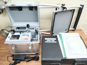 フローシステム FLOW SYSTEM 小型空気環境測定器 BKM-502 + LD-3C + 濁度.色度計 WA-PT-4 + 専用ワゴン