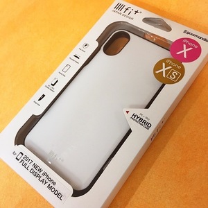 * outer box pain have * with translation price * free shipping :IFT05WHi- Fit white iPhone XS|iPhone X common smartphone case 