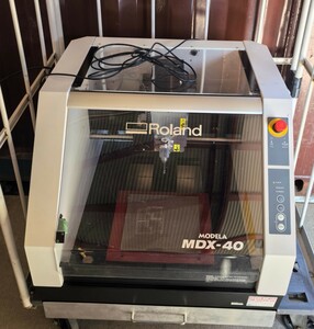 Roland MDX-40　3Dプロッタ 中古品　引取限定