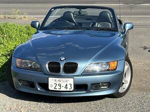 【諸費用コミ】落札金額のみ! 札幌発　極上BMWZ3 車庫保管　オープンAT車 幌新品　純正AWホイール　タイヤバリ山