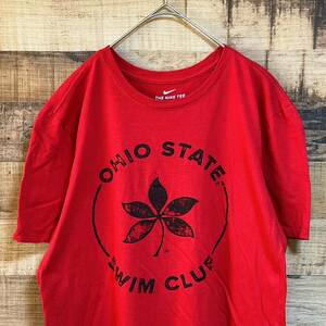 NIKEナイキ　半袖Tシャツ Ohio State Swim Club ロゴプリント　サイズM