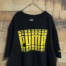 PUMA プーマ　半袖Tシャツ　ビッグ文字ロゴプリント　ブラック　ビッグサイズXXL オーバーサイズ_画像1