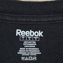 Reebok リーボック　半袖Tシャツ　NHL ニューオーリンズ・セインツ 文字ロゴプリント　サイズＬ_画像3