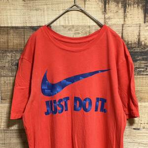 NIKEナイキ　半袖Tシャツ　JUST DO IT. スウッシュロゴプリント　サイズM