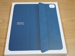 ★ Apple iPad Pro(12.9-inch) Smart Folio Marine Blue [第3世代、第4世代、第5世代、第6世代 対応] 新品同様 ★