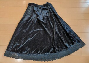 フォーマル　黒スカート　L