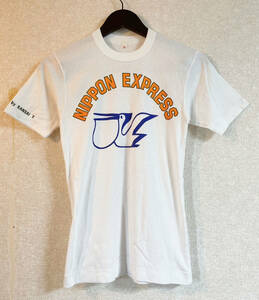 nippon express ペリカン便 日通商事 日本通運 山本寛斎 Y.KANSAI 半袖　Tシャツ　ホワイト　白　Mサイズ