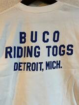 BUCO(ブコ) ヘルメット　長袖　Tシャツ　ロンT　バイク　二輪　HELMET　ライダー　ツーリング　ホワイト　Sサイズ_画像7