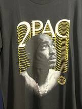 2PAC ｜ トゥパック　半袖　Tシャツ　HIPHOP　ラッパー　ブラック　黒　Mサイズ_画像4