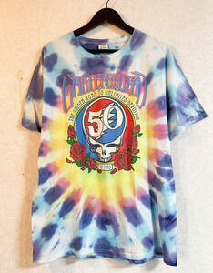 Grateful Dead (グレイトフル・デッド)　半袖　Tシャツ　タイダイ　グレイトフルデッドベア　ロック　バンド　Lサイズ