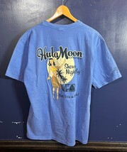 crazy shirts　クレイジーシャツ Hula MOON フラムーン　Tシャツ ハワイ　HAWAII　ブルー系　Lサイズ_画像1