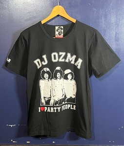 DJ OZMA　半袖　Tシャツ　氣志團　綾小路翔　歌手　アーティスト　ブラック　黒　Mサイズ