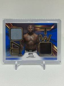 50枚限定 デリック ルイス 2020 Topps UFC Derrick Lewis