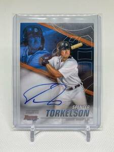 【2000円スタート】 2021 Bowman スペンサー・トーケルソン Spencer Torkelson デトロイト・タイガース Detroit Tigers 直書きサイン