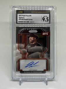 【2000円スタート】 2022 PANINI UFC ドナルド・セラーニ Donald Cerrone 直筆サイン