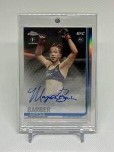 【2000円スタート】 2019 TOPPS UFC メイシー・バーバー ルーキー Maycee Barber RC 直書きサイン 1stAUTOGRAPH