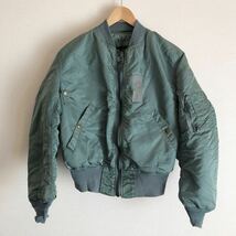 【即決】MA-1VINTAGEALPHAINDUSTRIES ALPHAフライトジャケット U.S. AIR FORCE ミリタリーアメカジ ビンテージ_画像1