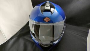 中古美品 レア品 ハーレーダビッドソン Harley Davidsonヘルメット H31 グロスリーフブルー 98013-23vx