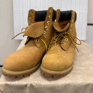 【#5732　Timberland　ティンバーランド　ブーツ　8W　10061　画像判断　現状品　中古品】