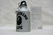 A BATHING APE★新品/未使用 国内正規品 ア ベイシング エイプ アルミ マウンテン ボトル 水筒 カラビナ 300ml /BAPE_画像3