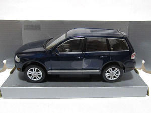 A★Schuco/シュコー 1/24★ VW Touareg ／フォルクスワーゲン トゥアレグ 2002-2010 ダークブルー ★ 3317094