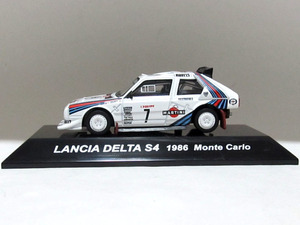 A★CM’s 1/64★ Lancia／ランチア デルタ S4 ヘンリ・トイボネン（トイヴォネン）1986年 ラリー・モンテカルロ 優勝車★マルティニ／Gr,B