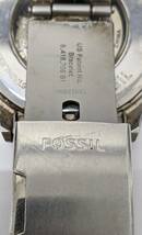 【338】FOSSIL　フォッシル　腕時計　BQ1699　オートマ　自動巻き　アナログ　3針　SS　スケルトン　メンズ　USA　アメリカ_画像6