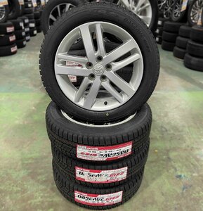 中古 トヨタ ラクティス 純正 16インチホイール + 新品 トーヨー オブザーブ GIZ2 175/60R16 2023年製 スタッドレスタイヤ 4本セット