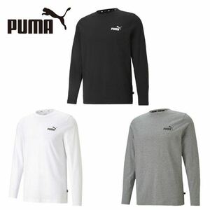  プーマ 長袖Tシャツ ESS NO1 ロゴ LSTシャツ 　　PUMA　 グレー　L