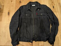 KADOYA　CORSA TRACKER JACKET / ブラック　カドヤ　デニムジャケット　_画像1