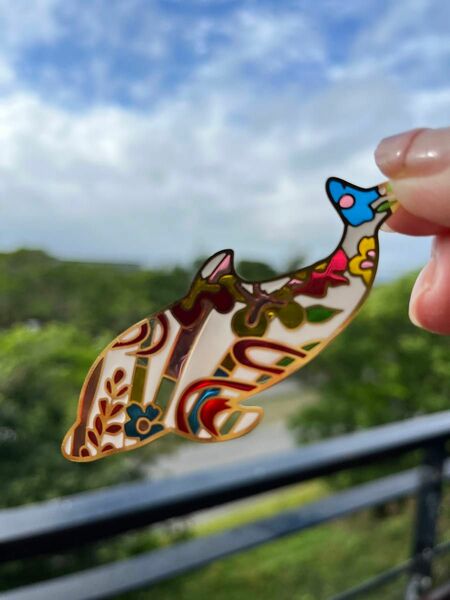 沖縄 美ら海水族館 オリジナルブックマーカーイルカ☆。.:＊・゜