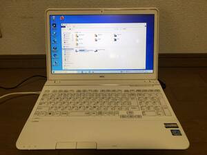 ☆ NECノートPC Core i7-3632QM(第3世代) 8GB/750GB BD PC-LS550J26W立上げ確認済だけどジャンク ☆