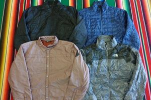 HJ-PICK18 ノースフェイス THE NORTH FACE ナイロン中綿ジャケット￥1～ビンテージUS古着卸セット業者まとめ売り