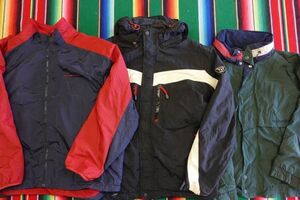 HJ-PICK17 90s vintage トミーヒルフィガー TOMMY HILFIGER ナイロンジャケット￥1～ビンテージUS古着卸セット業者まとめ売り