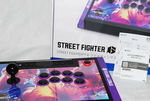 [極美品] HORI STREET FIGHTER6 ストリートファイター ファイティングスティックα for PlayStation5, PlayStation4, PC