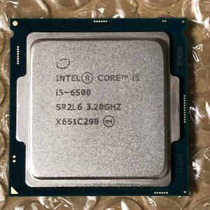 【ハード王】中古CPU/Corei5-6500 SR2L6 3.20GHz/6262-C