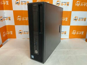 【ハード王】1円～/HP Z240SFF Workstation/Xeon E3-1230V5/8GB/ストレージ無/6100-B3