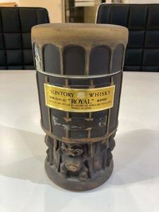 レア！　SUNTORY サントリー　ROYAL ローヤル　1980　UNITED AIRLINES 陶器ボトル 　750ml