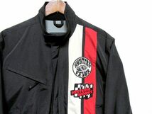 ★美品★HYSTERIC GLAMOUR ヒステリックグラマー 69 SIXTY NINERS レーシング ジャケット★ブラック 黒 ワッペン付き ナイロン レア 希少_画像3