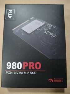 Samsung下請けメーカー品 980 PRO 4TB PCIe Gen 4.0 x4 NVMe M.2 (2280) 内蔵 SSD PS5対応 海外仕様