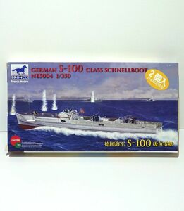 ブロンコモデル 1/350 ドイツ S-100級 シュネルボート高速魚雷艇 (2隻入り) NB5004 WWⅡ ドイツ海軍 魚雷艇 S-100型 エッチング プラモデル