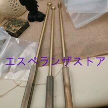 [エスペランザストア]密教 法具 佳品 手作り 護摩さじ3点セット_画像1