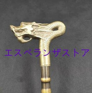 [エスペランザストア]銅器 タカ松葉杖 ステッキ 工芸品を収蔵する オプションのスタイル
