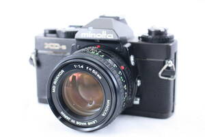 ★実用美品★ミノルタ MINOLTA XD-S MD ROKKOR 50mm f1.4 ★露出計・シャッター全速OK★#18707