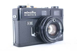 ★実用美品★ミノルタ MINOLTA HI-MATIC E ★露出計・シャッターOK★#19442