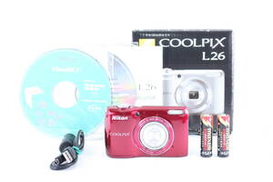 ★超極上★ニコン NIKON COOLPIX L26 ★元箱付き★#D056