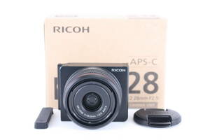 * finest quality beautiful goods * Ricoh RICOH GR LENS A12 28mm F2.5 * origin box attaching *#D098