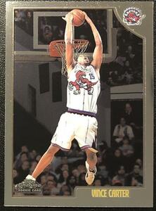 Vince Carter 1998-99 Topps Chrome RC Rookie Card ビンスカーター ルーキーカード NBA